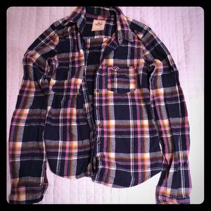 Hollister long Sleeve Plaid Shirt
